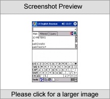 LingvoSoft Dictionary English <-> Bosnian for Pocket PC Screenshot